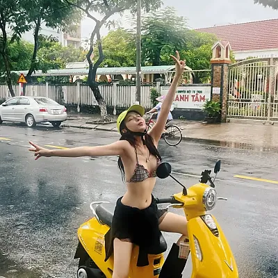 다낭에서 만난 예상치 못한 행복, 비 오는 날의 스쿠터 라이딩