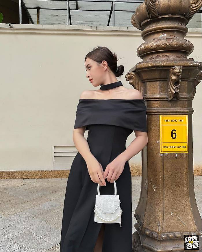 9월 14일 호찌민 시 우아한 드레스 모델 인스타