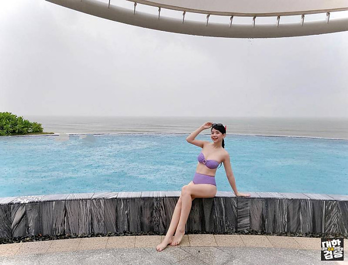 The Grand Ho Tram 10월 16일 수영할 줄 알기 때문에 내가 물에 들어갈 거라고 기대하지 마