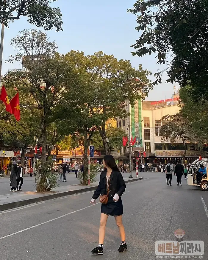 하노이 - 호안끼엠 호수 1월 14일 