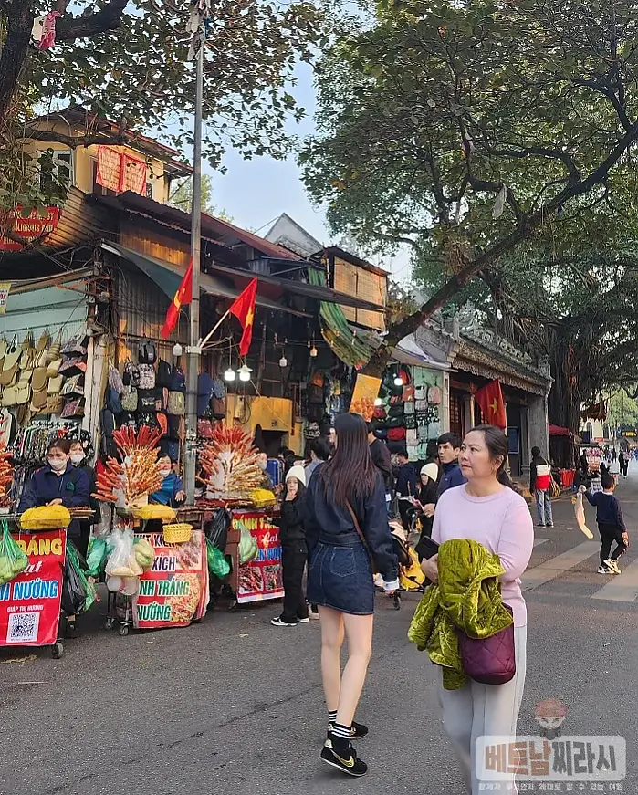 하노이 - 호안끼엠 호수 1월 14일 