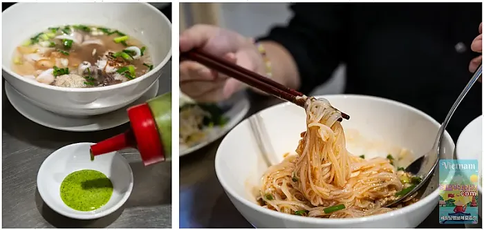 Hủ Tíu Mực Ông Già의 오징어 국수는 정말 최고입니다