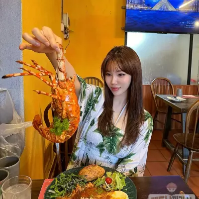 베트남 호이안 1월 11일 와훙 대단한 가재