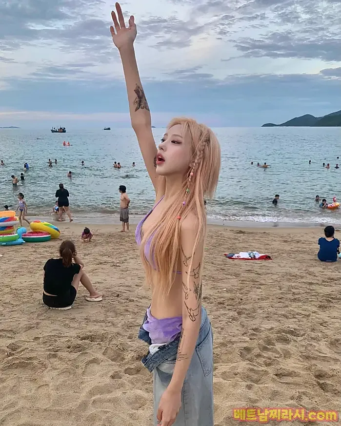 Nha Trang Beach 2월 18일 나트랑 해변은 일몰이 너무 이뻤다