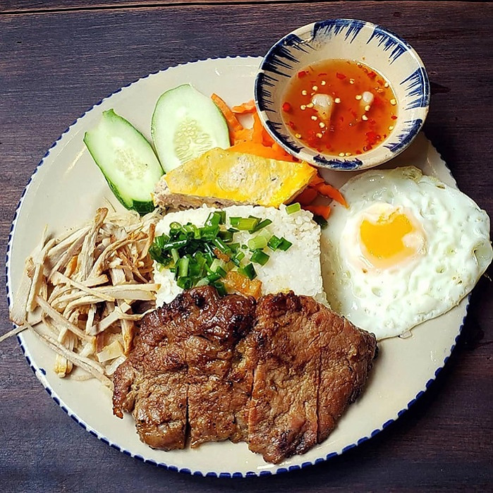 떰밥 바기엔 (Com tam ba Ghien)