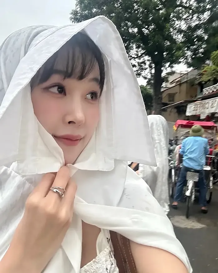 비오는 하노이 나름 좋네 @yunaring__